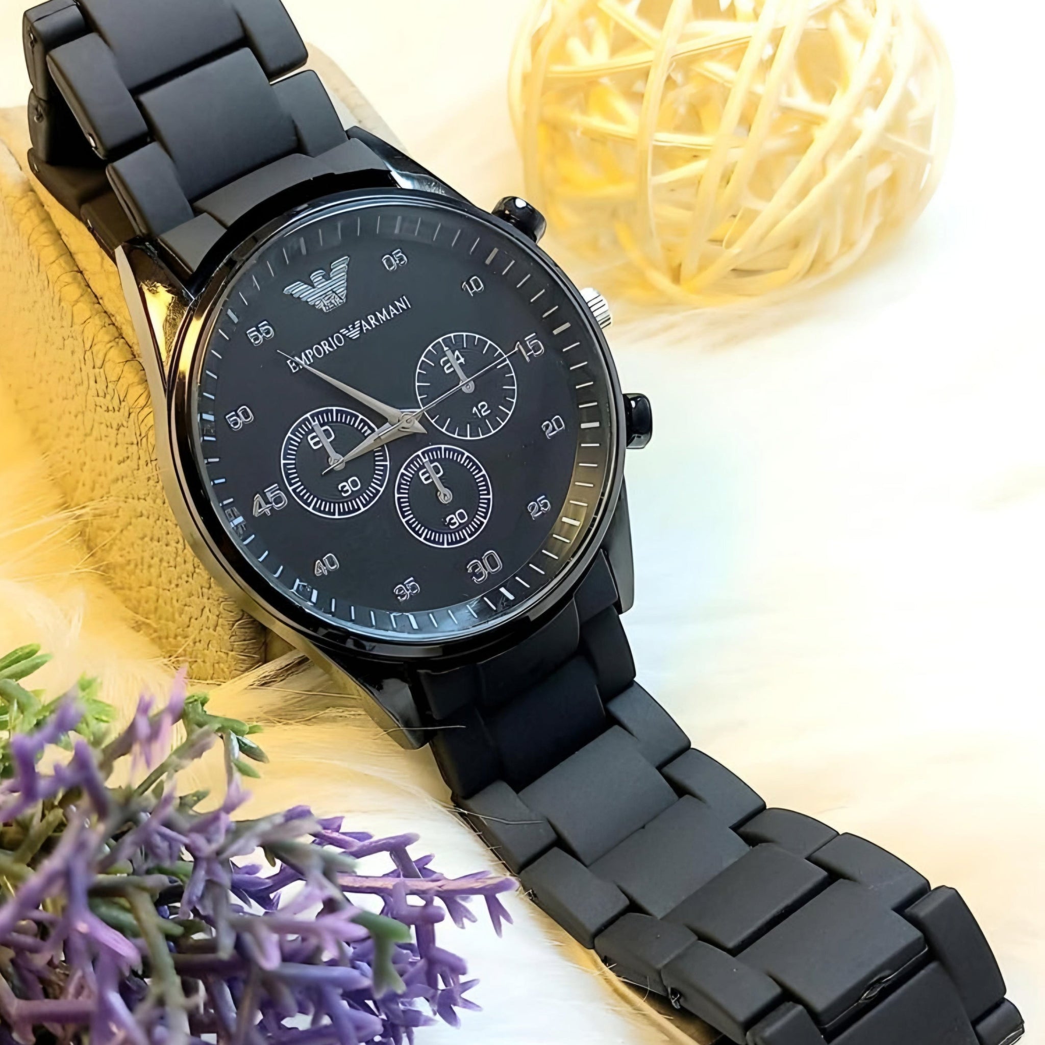 Casual Rubber Straps Watch