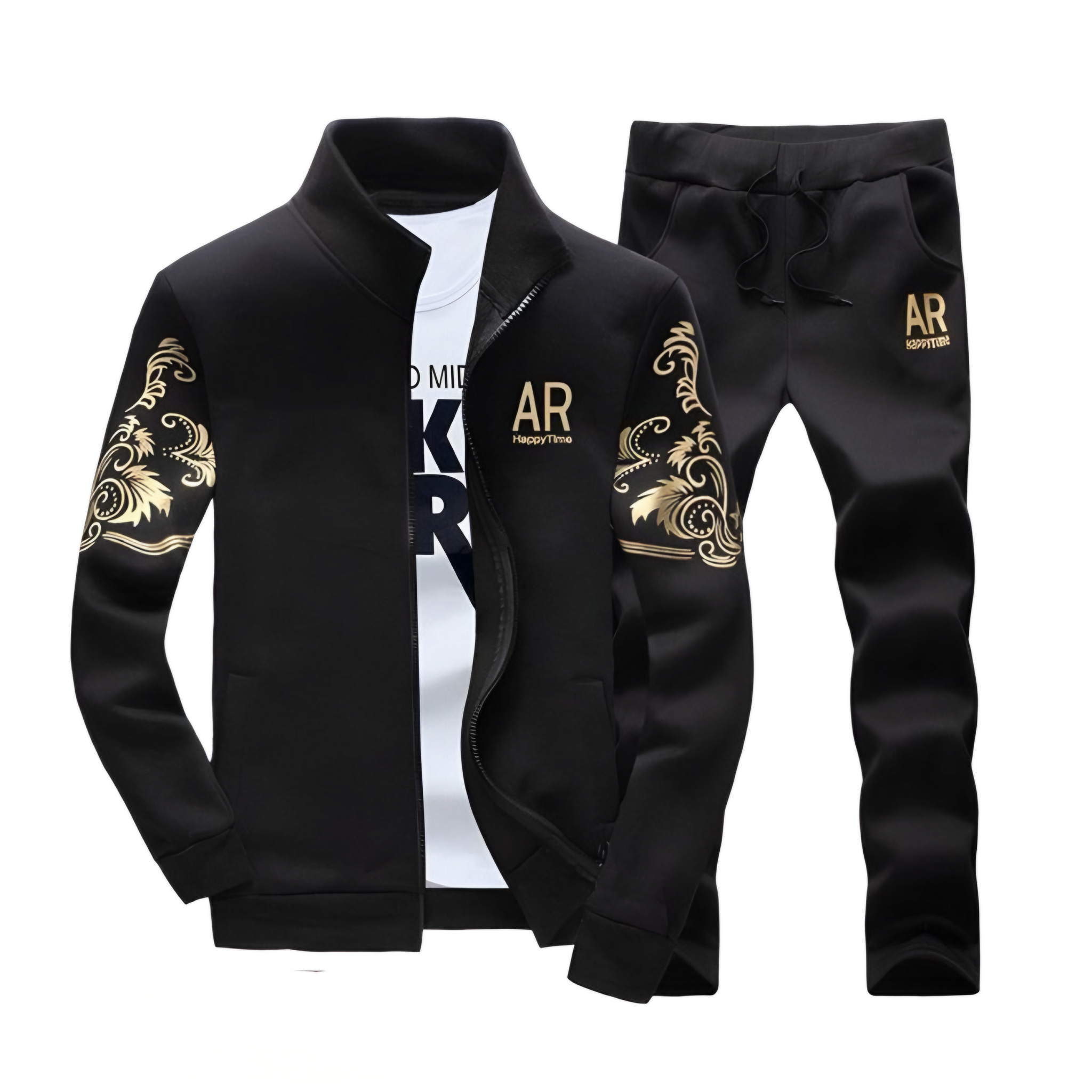 2 Pieces Zipper Track Suits