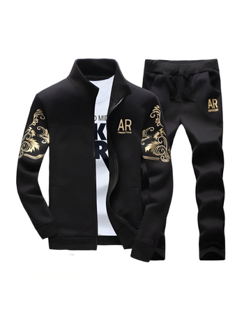 2 Pieces Zipper Track Suits