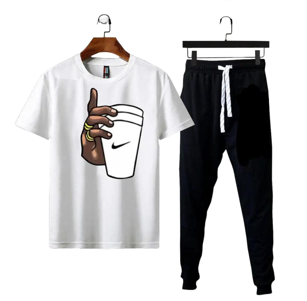 Coffee Cup Logo Track Suit